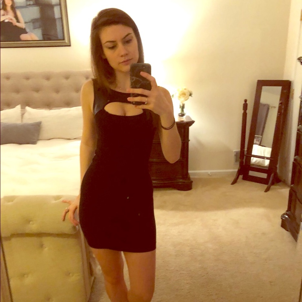 Black Bebe dress